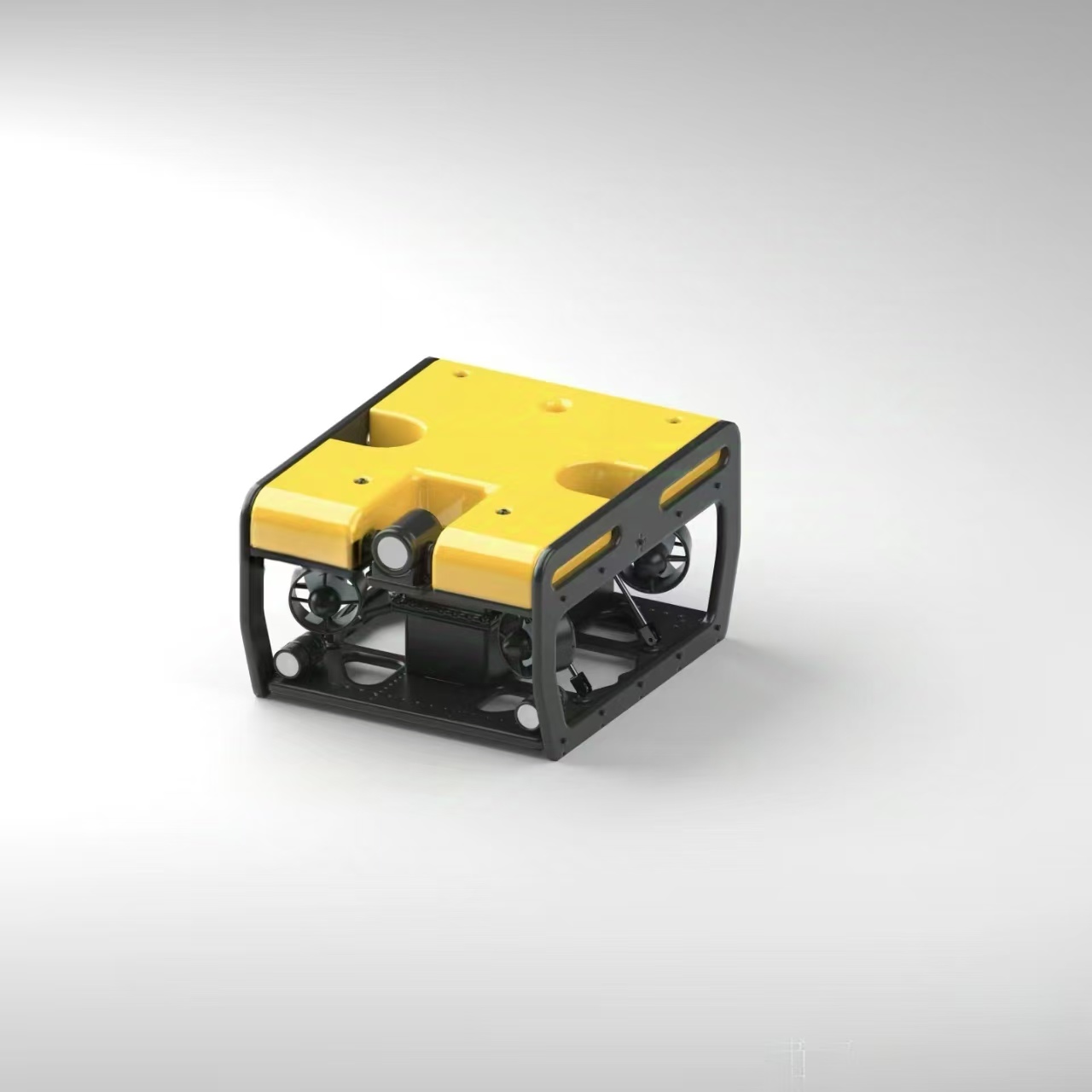 Underwater Robot ROV observation